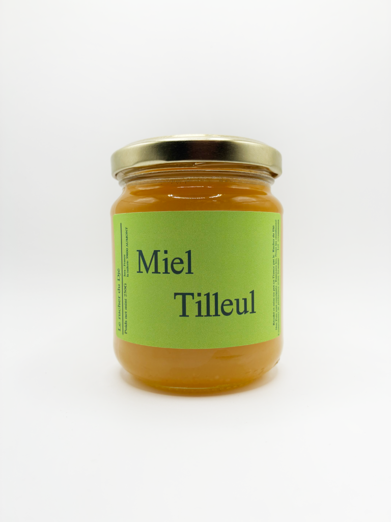 Pot de miel de tilleul 250g - Miel du Jura