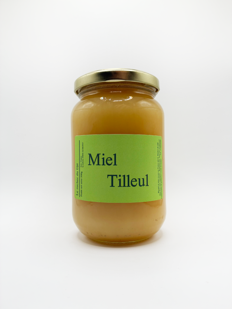 Pot de miel de tilleul 500g - Miel du Jura