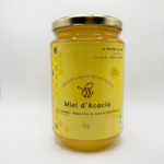 Pot de miel d'acacia 1kg - Miel du Jura