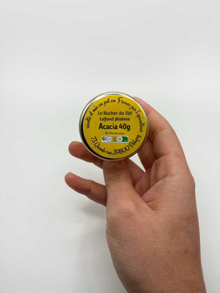 Pot de miel d'acacia 40g - Miel du Jura