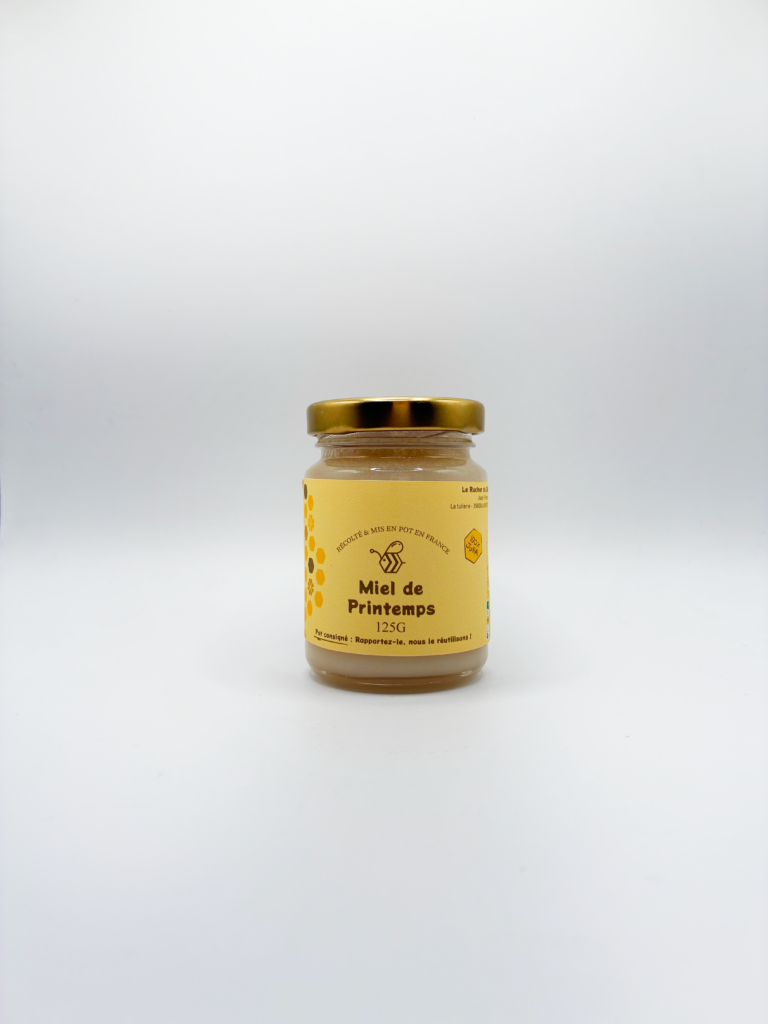 Pot de miel de printemps 125g - Miel du Jura
