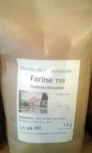 Farine T55 - Moulin de l'Arnaude - 1KG