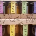 Coffret « Miels de Saison » – 4 × 125 g