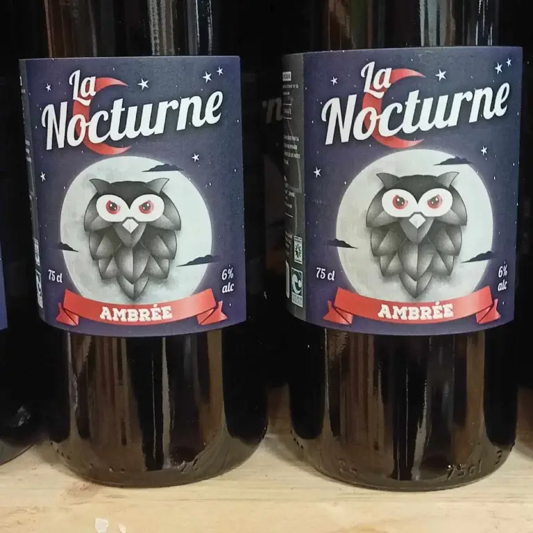 La Nocturne - Ambrée 6,0 % • Bouteille de 75cl