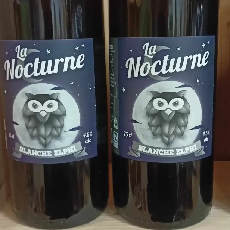 La Nocturne - Blanche ELPHI 4,5 % • Bouteille de 75cl