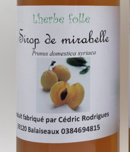 Sirop mirabelle