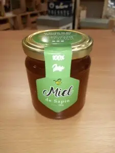 Miel de sapin du Jura en pot de 250g