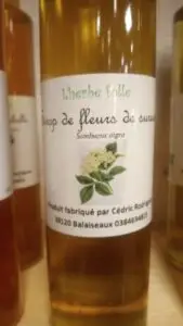 Sirop de fleurs de sureau