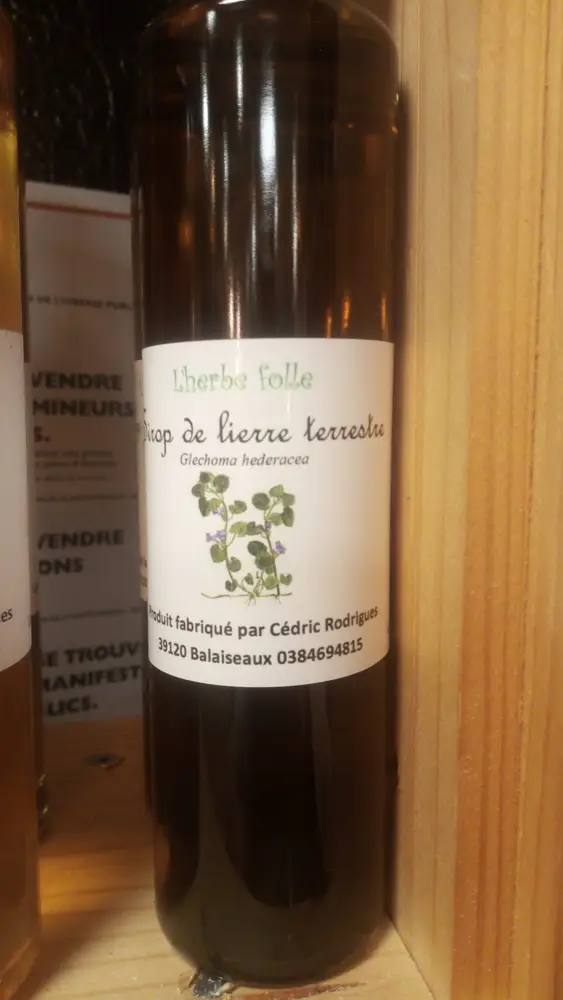 Sirop de lierre