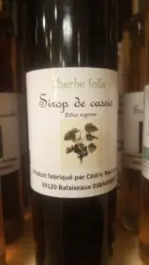 Sirop Cassis