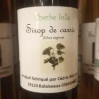 Sirop de cassis