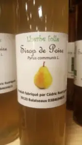 Sirop de poire