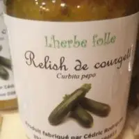 Relish de courgette