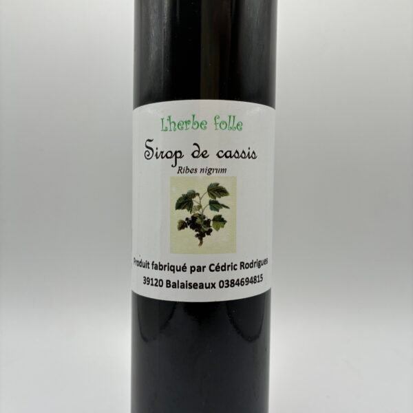 Sirop Cassis