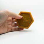 Savon alvéole au miel 100g — Savon végétal en forme de rayon | Le Rucher du Djé
