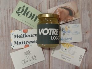 étiquette personnalisée pot de miel