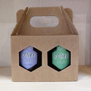 Coffret Duo Miel Montagne & Sapin (250 g)