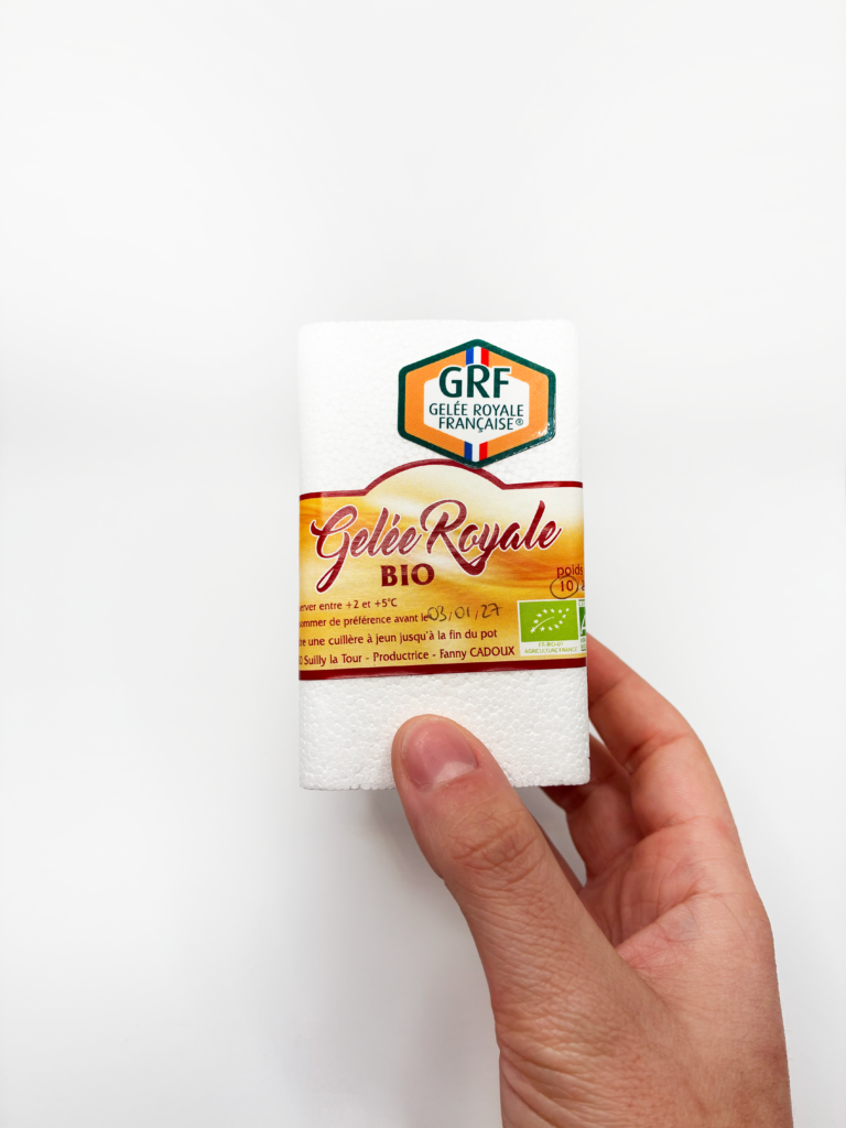 Gelée Royale BIO française 10g de Fanny Cadoux